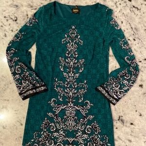 Laundry by Shelli Segal Green Tunic Dress